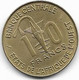 AFRIQUE DE L OUEST...10 FRANCS..2 PIECES .BANQUE CENTRALE1984-1976.... - Unclassified