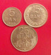 Roumanie Romania. Lot De 3 Pièces : 5, 15, 25 Bani. 1960/1966 - Roumanie