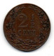 Pays Bas -  2.5 Cents 1905 - TB - 2.5 Centavos