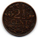 Pays Bas -  2.5 Cents 1914 - TB+ - 2.5 Centavos
