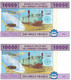 ETATS D'AFRIQUE CENTRALE - REPUBLIQUE DU CONGO 2002 10000 Franc - P.110Ta  Neuf UNC - Centraal-Afrikaanse Staten