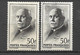 France N° 525 Et 525a   Neufs  * * B/TB= MNH F/VF    - Ungebraucht