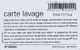 # Carte A Puce Portemonnaie  Lavage BP - Goutte - 24u Puce1? - Tres Bon Etat - - Colada De Coche