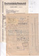 DDY 460 -- Collection THOUROUT - Facture Et Document De DOUANE BRUGGE S/Timbres Fiscaux , Gare De TORHOUT 15 VII 1944 - Documenten