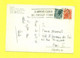 PER ESTERO-TARGHETTE-STORIA POSTALE-ANNULLI A TARGHETTA-   SU CARTOLINA-SIRACUSANA--MARCOFILIA-ROMA- - 1946-60: Poststempel