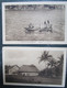 Vanuatu  Nouvelles Hebrides  2 Cpa Canaques Pirogue Et Colon Api - Vanuatu