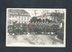 MILITARIA CARTE PHOTO MILITAIRE ALLEMAGNE GROUPE DE SOLDATS DONT UN SUR UNE VIEILLE MOTO EMMENDINGEM , PLIES - Personen