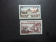 REUNION, Année 1957, YT N° 336 + 341 Neufs MNH** - Used Stamps