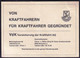 Germany Munich 1979 / Taxi Quittung / Invoice - Transport