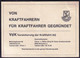 Germany Munich 1979 / Taxi Quittung / Invoice - Transports