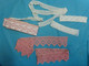 Lot De Dentelle Ancienne  Mecanique Et Crochete (voir Dimensions) - Laces & Cloth