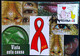 Delcampe - BRAZIL Maximo Postal Campanha Contra A Aids Vista Esta Causa Saude Cartao Postal - Andere & Zonder Classificatie