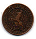 Pays Bas - 1 Cent 1884 - TB - 1849-1890: Willem III.