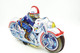 Vintage TIN TOY CAR : Maker UNKNOWN - N° 51 Police Motorcycle Cafe Racer Friction Litho - 22cm - JAPAN - 1970's - - Collectors E Strani - Tutte Marche
