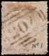 Antigua 1864 SG 6  1d Dull Rose  Wmk Small Star    Rough Perf 14 To 16   Used A02 Cancel - 1858-1960 Crown Colony