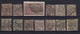 Vatican - Etats Pontificaux - Collection 36 Timbres + 2 Paires - N° 1 à 10 - Tous états - 3 Scan - ...-1929 Vorphilatelie