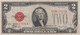 2 DOLLARS , U.S. NOTE SERIES 1928 F , RED SEAL - Biglietti Degli Stati Uniti (1928-1953)