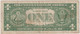 1 DOLLAR , SILVER CERTIFICATE SERIES 1957 A - Certificaten Van Zilver (1928-1957)