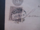Schweiz 1878 Nr. 22 Als Zusatzfrankatur Auslandskarte Solothurn - Ulm Firmenstempel Fr. Wyss Handelsgärtner - Briefe U. Dokumente