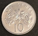 SINGAPOUR - SINGAPORE - 10 CENTS 1993 - KM 100 - ( Blason Bas ) - Singapore