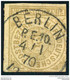 BERLIN P.E. 10, KBHW 348 B Auf NDP 5 Groschen Durchstochen - Maschinenstempel (EMA)