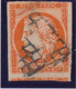 40 C Orange Vif N°5 Déf. - 1849-1850 Ceres