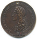 JAQUES STUART IMPERATORE BRITANNIA 1689 MEDAGLIA CELEBRATIVA VISITA PARIGI - Adel