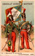 Chromo Ch. Guérin-Boutron Illus. Valiquet Flag Drapeau Etendard De Hussards Louis-Philippe 1830 Militaire Military N°71 - Guérin-Boutron