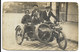 CARTE PHOTO-Moto Side-Car... Animé  (carte Défectueuse) - Motorbikes