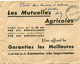 FRANCE ENVELOPPE AVEC REPIQUAGES PUBLICITAIRES RECTO/VERSO DEPART GUERET 10-10-1957 CREUSE - 1955-1961 Maríanne De Muller