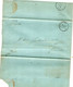 1863 LETTERA CON ANNULLO PISOGNE BRESCIA + BRENO - Dienstzegels