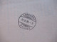 Delcampe - Schweiz 1896 Nr. 50 EF Drucksache Einladung Zur LI. Versammlung Des ärztlichen Centralvereins Im Bernoullianum In Basel - Cartas & Documentos