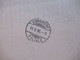 Delcampe - Schweiz 1896 Nr. 50 EF Drucksache Einladung Zur LI. Versammlung Des ärztlichen Centralvereins Im Bernoullianum In Basel - Covers & Documents