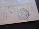 Schweden 1970 / 74 Paketkarten 7 Stück Davon 2x Nach England Violetter Stempel Hämtas Pä Postanstalten Kristallvägen 1 - Covers & Documents