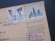 Delcampe - Schweden 1970 / 74 Paketkarten 7 Stück Davon 2x Nach England Violetter Stempel Hämtas Pä Postanstalten Kristallvägen 1 - Covers & Documents