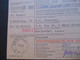 Delcampe - Schweden 1970 / 74 Paketkarten 7 Stück Davon 2x Nach England Violetter Stempel Hämtas Pä Postanstalten Kristallvägen 1 - Briefe U. Dokumente