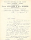 Lettre Et Enveloppe à Entête Publicitaire: Halles Centrales De Paris - Fruits Légumes Ets V. Assante & J. Rodier 1963 - 1900 – 1949