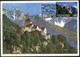 ANDORRA ANDORRE (2020) Carte Maximum Card 25 Anys Relacions Liechtenstein, Castell Vaduz Castle Chateau Castillo Schloss - Andere & Zonder Classificatie