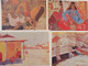 IZZAT KLYCHEV, Turkmen People's Artist Of The USSR From Turkmenistan - FULL 11 PCs Set 1967 Orient Art - Turkmenistan