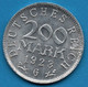 DEUTSCHES REICH 200 MARK 1923 G KM# 35 - 200 & 500 Mark