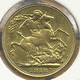 AUSTRALIA 1 SOVEREIGN ST GEORGE DRAGON FRONT KGV HEAD BACK 1918M MELBOURNE AU GOLD UNC READ DESCRIPTION CAREFULLY !!! - Andere & Zonder Classificatie