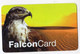 DANEMARK PREPAYEE FALCONCARD 50U FAUCON DATE 2005 - Eagles & Birds Of Prey