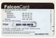 DANEMARK PREPAYEE FALCONCARD 50U FAUCON DATE 2005 - Adler & Greifvögel