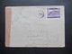 Österreich 1945 /48 Landschaften Nr. 767 (1 Schilling) EF Auslandsbrief Wien - Braunschweig Österreichische Zensurstelle - Storia Postale