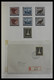 Delcampe - Liechtenstein: 1912-1967. Very Well Filled, MNH, Mint Hinged And Used, Partly Double Collection Liec - Verzamelingen