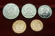 Santo Tomé Y Principe Set 5 Monedas 10 20 50 Céntimos1 2 Dobras 2017 SC UNC - Sao Tome Et Principe