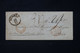 FRANCE - Cachet Rouge D'entrée D'Autriche + Cachet Rouge à Identifier Sur Enveloppe Pour Paris En 1851 - L 87303 - Entry Postmarks