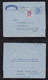 China Hong Kong 1955 Aerogramme Uprated Stationery Air Letter To UEBERLINGEN Germany - Brieven En Documenten