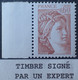 R1337/611 - 1981 - TYPE SABINE DE GANDON - N°2119a NEUF** BdF ➤➤➤ Signé CALVES Expert - VARIETE ➤➤➤ Sans PHO - Ungebraucht