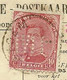 138 Op Kaart  , Met Firmaperforatie (perfin) " M.F. " - 1909-34